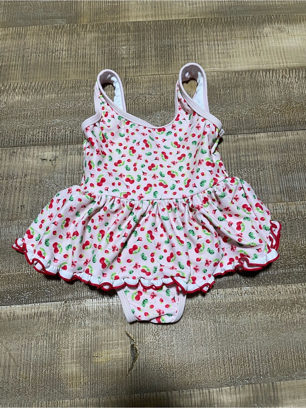 Edgehill Collection Pale baby toddler Pink Infant One-Piece Swimsuit